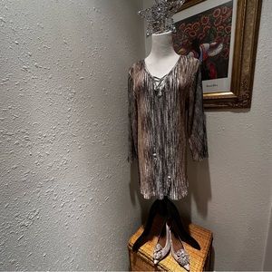 Calypso long sleeve blouse